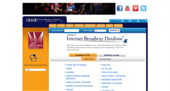 Desktop Screenshot of ibdb.com