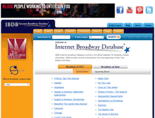 Tablet Screenshot of ibdb.com